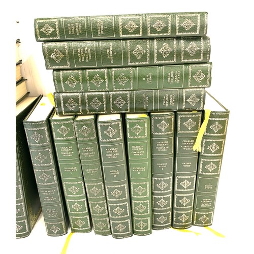 297 - Set of Charles Dickens complete works hardback books