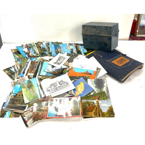 227 - Large selection of assorted postcards