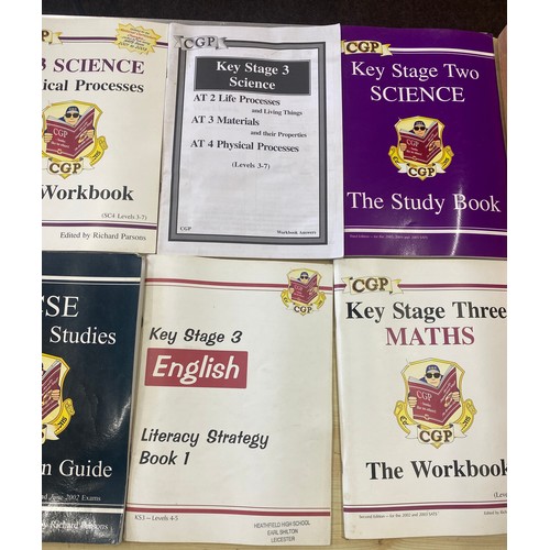 249 - Large selection of GCSE educational revision guides