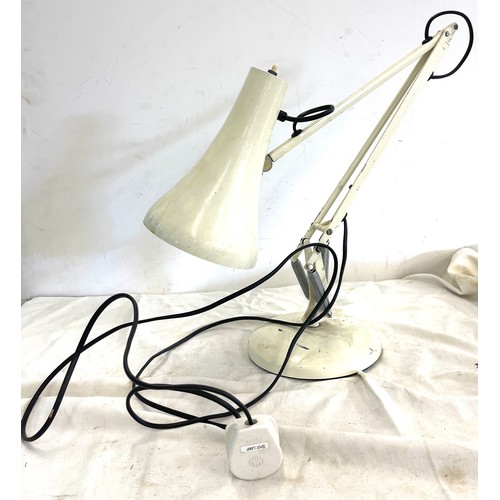 129 - Vintage angle poise desk lamp, untested