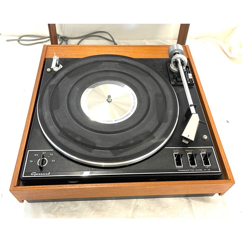 272 - Garrard automatic transcription turn table, untested