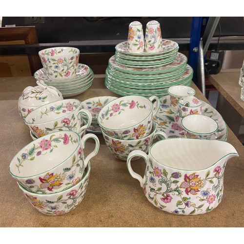 328 - Part Minton Haddon Hall tea service