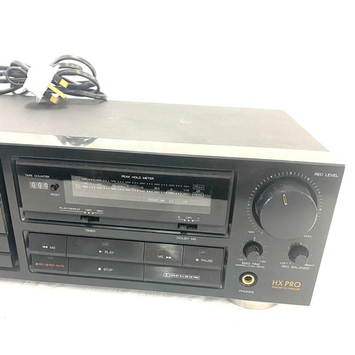 276 - Aiwa stereo cassette deck ad5410, untested