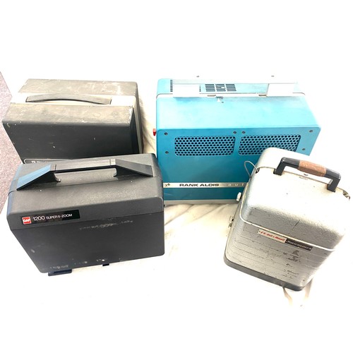 329 - Selection of projector equipment includes rank aldis automatic projector, Bell and howell projector ... 