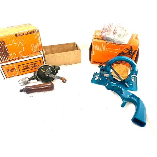 315 - Rolson boxed hand drill, Black and decker D988 and D984