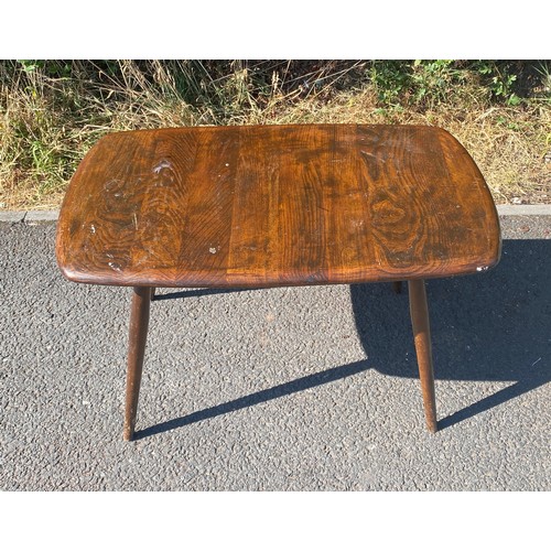 334 - Ercol coffee table measures approx 28 inches wide 17.5 inches tall