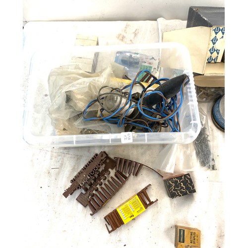 310 - Selection of assorted fixings to include screws, nails, wall plugs, drill bits etc