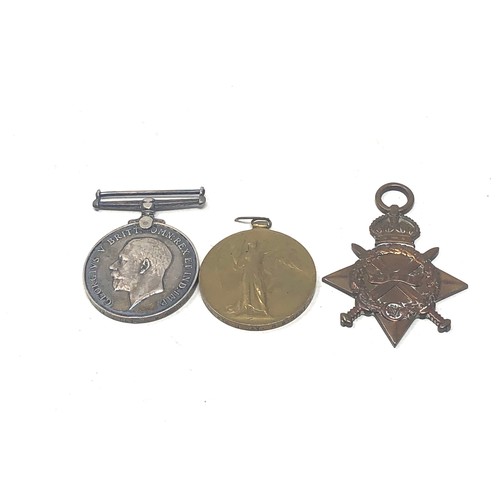 447 - ww1 trio medals topte j.day royal west kent