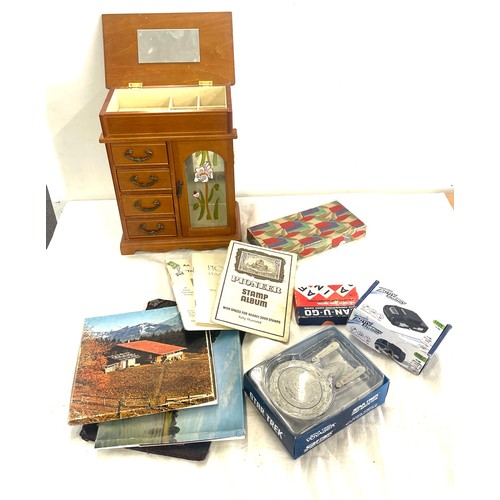 245 - Selection of miscellaneous includes Kan-u-go, Active energy, jewellery box etc