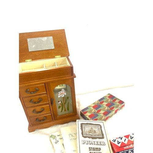 245 - Selection of miscellaneous includes Kan-u-go, Active energy, jewellery box etc