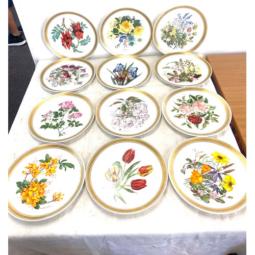 332A - Selection of The Royal Horticultural society signatures collectors plates