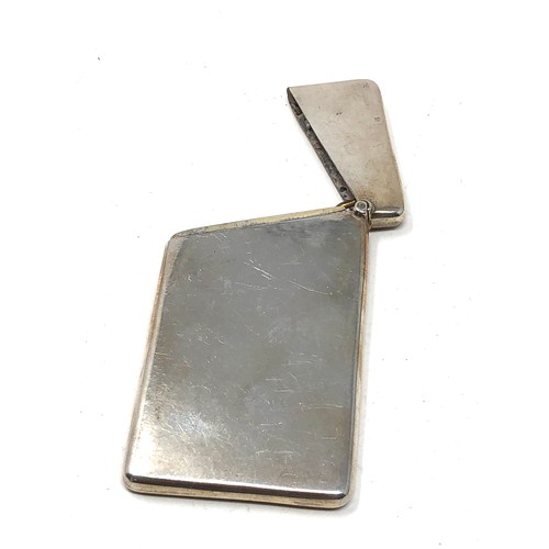 31 - Antique silver card case