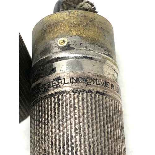 476 - Antique silver cigarette lighter