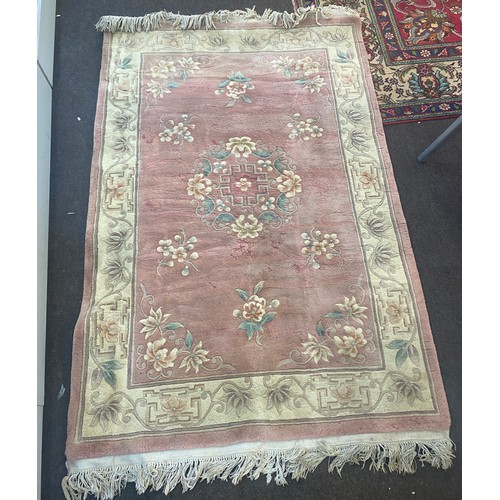 319 - Large rug measures approx 78inches long  48inches wide