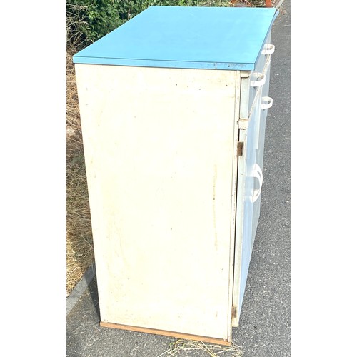 326 - 2 Drawer, 2 door kitchen cupboard, free standing, approximate measurements: Height 35.5 inches, Widt... 