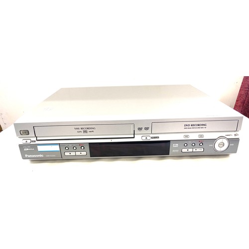301 - Panasonic DMR-ES30V VHS VCR DVD Recorder Combination, untested