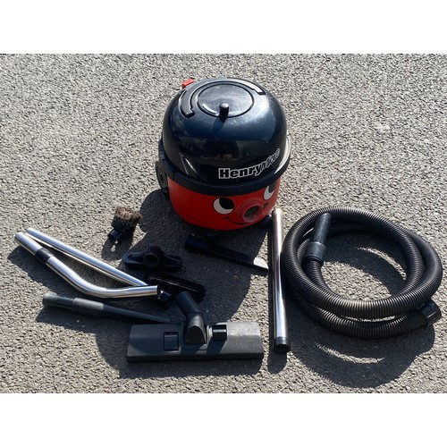 174 - Henry hoover, working order with accessories