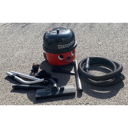 174 - Henry hoover, working order with accessories