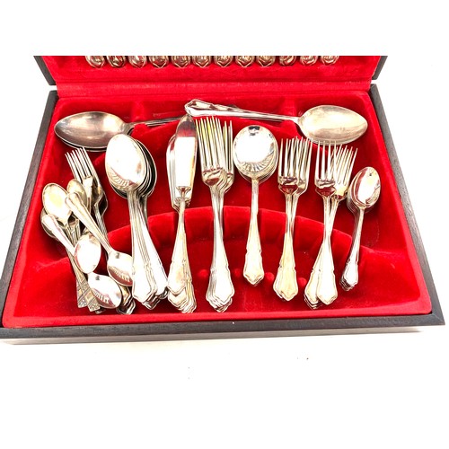 160 - Cooper Ludlam silver plated part canteen of cutlery