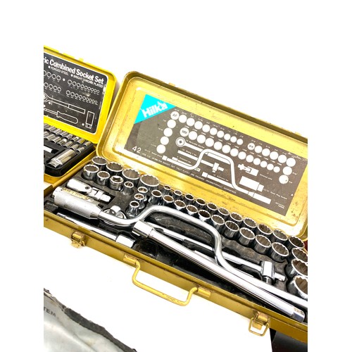 276 - Large selection of socket sets and building tools