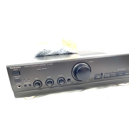 329 - Technics SU-V500 HiFi Stereo Integrated Amplifier, working order
