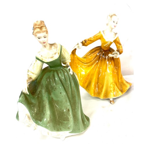 71 - Selection of 4 Royal Doulton ladies to include Jennifer HN2392,  Kirsty HN2381(chip to foot), Royal ... 