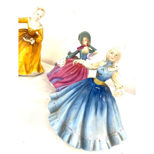 71 - Selection of 4 Royal Doulton ladies to include Jennifer HN2392,  Kirsty HN2381(chip to foot), Royal ... 