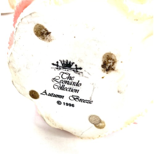 176 - Coalport  Strawberry Fayre lady, 3 Leonardo collection ladies, plus un-named ladies