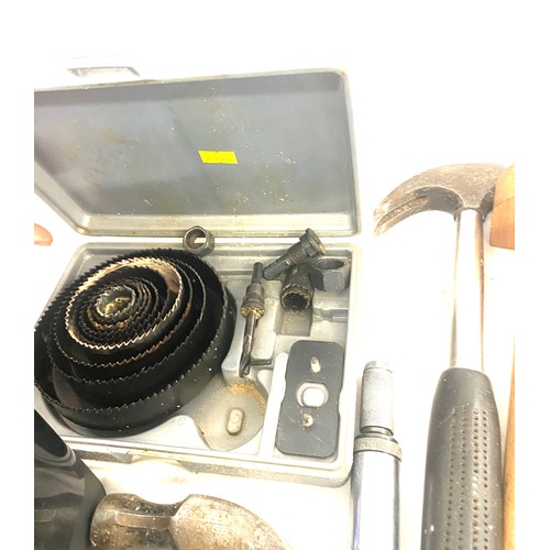 300 - Selection of hand tools to include hammers, drill bits, staplers etc