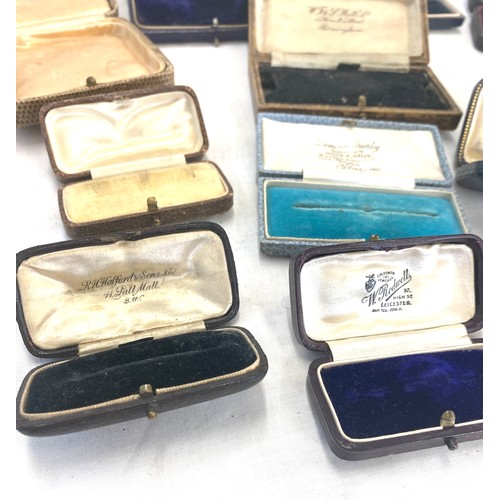 26 - 12 Antique/ Vintage jewellery and watch boxes