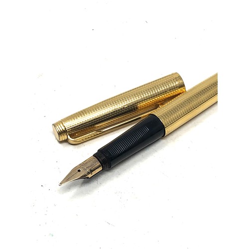 487 - 14ct gold nib parker fountain pen