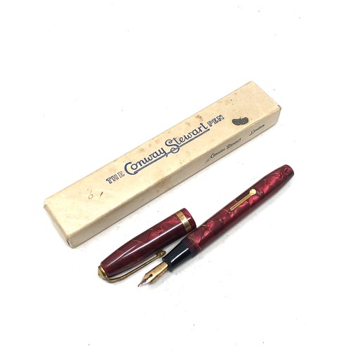 492 - 14ct gold nib conway stewart 84 fountain pen