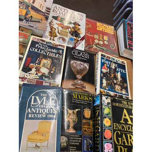 304 - Selection of assorted hardback books to include antique books, Giles etc