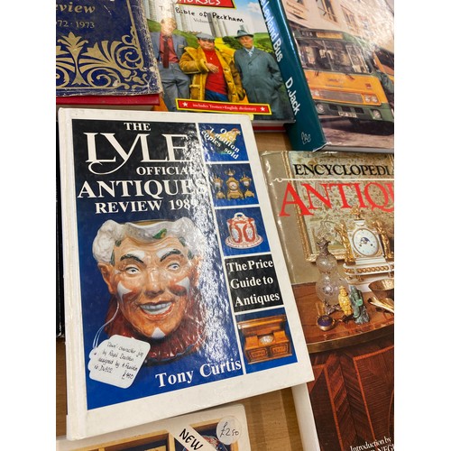 304 - Selection of assorted hardback books to include antique books, Giles etc