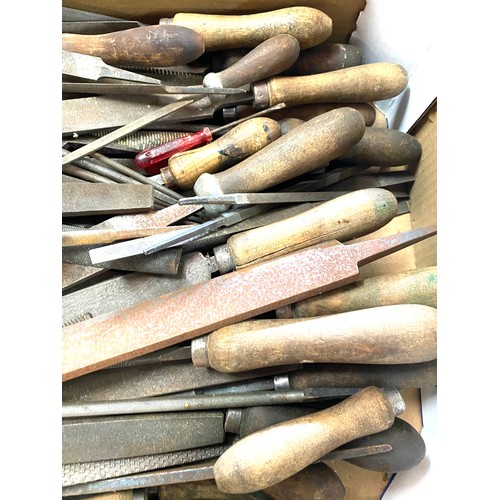 289 - Engineers woodworking files, approximately 100 in total