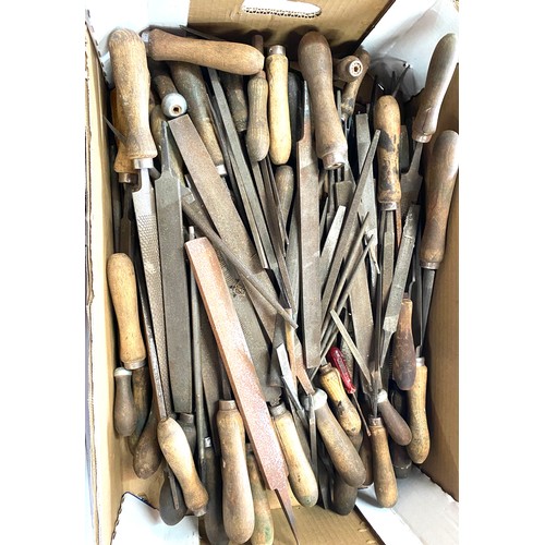 289 - Engineers woodworking files, approximately 100 in total