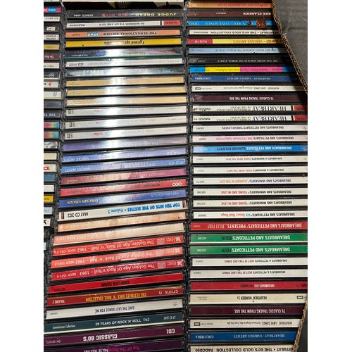 290 - Large selection of CD's mostly 60's era