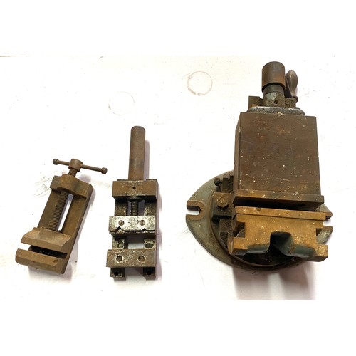 205 - Selection of table vices, to include Abwood etc