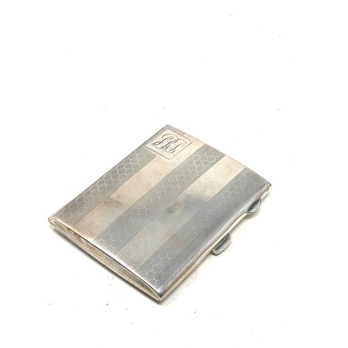 22 - silver cigarette case