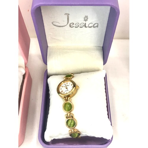 326 - Selection of boxed ladies wristwatches, untested