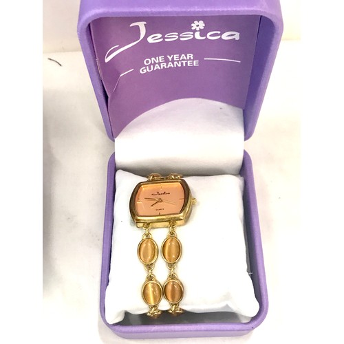 326 - Selection of boxed ladies wristwatches, untested