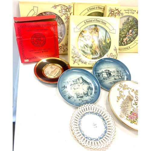 145 - Selection of collector plates to include Fesitval of flower fairies etc