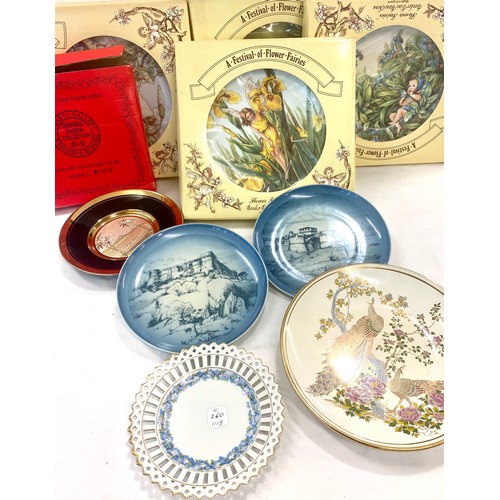 145 - Selection of collector plates to include Fesitval of flower fairies etc