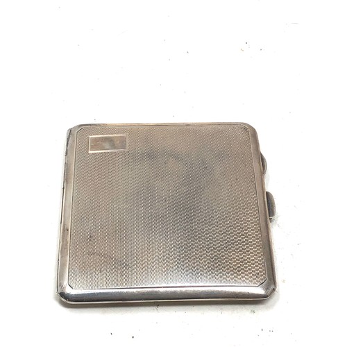 4 - silver cigarette case sheffield silver hallmarks