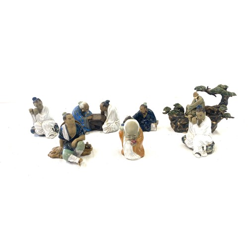 155 - Selection of 6 pottery Mudman