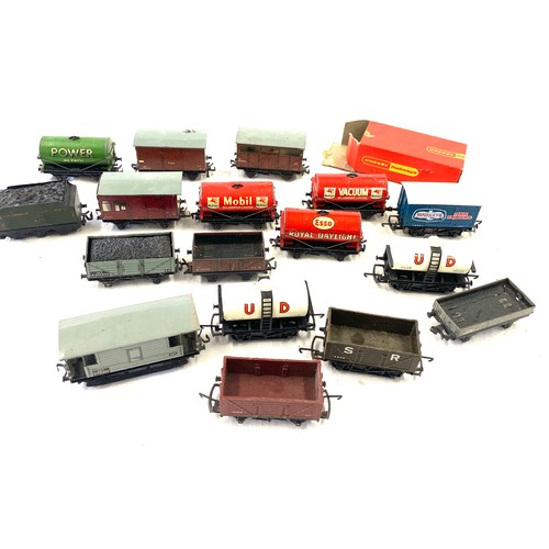 153 - Selection vintage train stock carriages etc