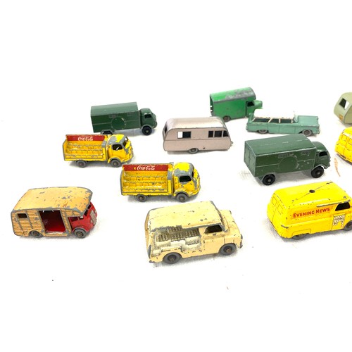 556 - Selection miniature vintage Lesney diecast cars