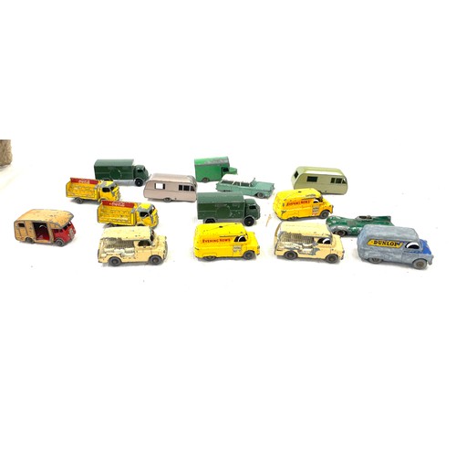 556 - Selection miniature vintage Lesney diecast cars