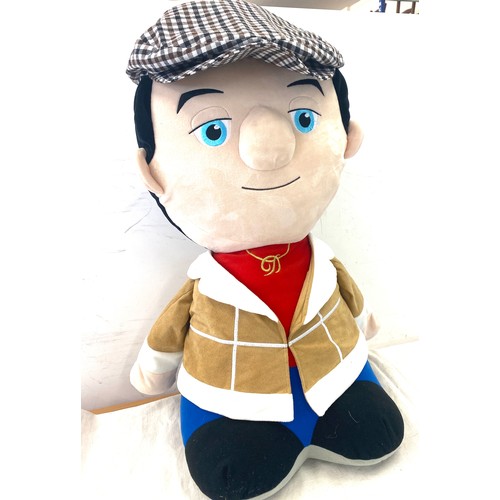 161 - Large Dell boy Only Fools and Horses teddy measures approx 26 inches tall