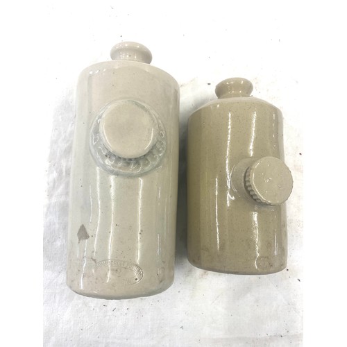 70 - Vintage pot water bottles